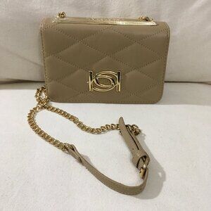 Bebe Gio Flap Tan Crossbody NWOT